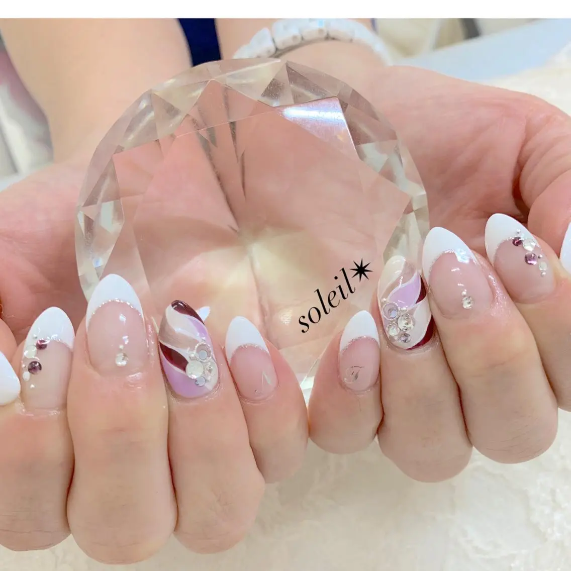 ネイル ハンドネイル 粟津 美紀のネイルデザイン