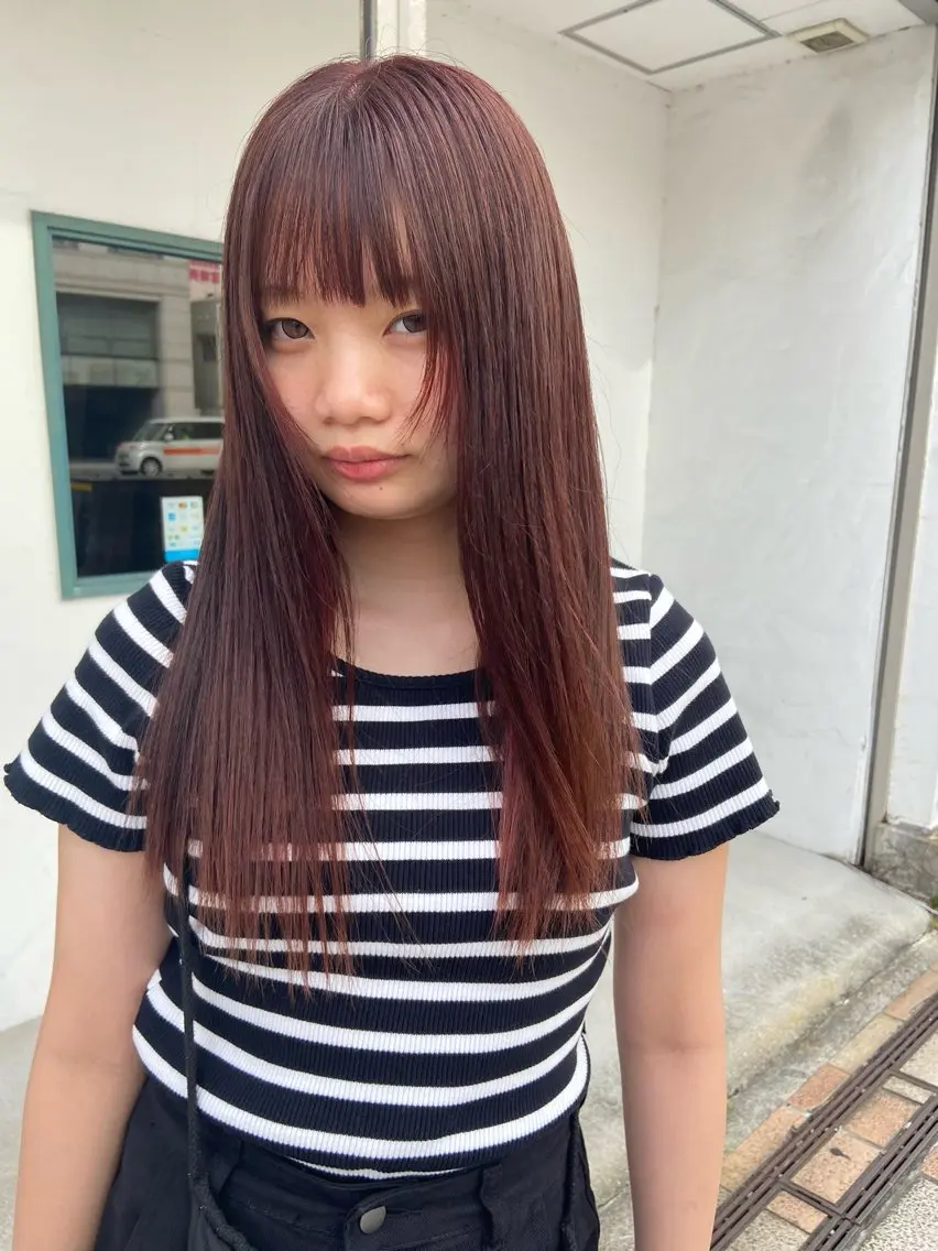 ロング カラー kai🐇透明感 カラー/レイヤーのヘアスタイル