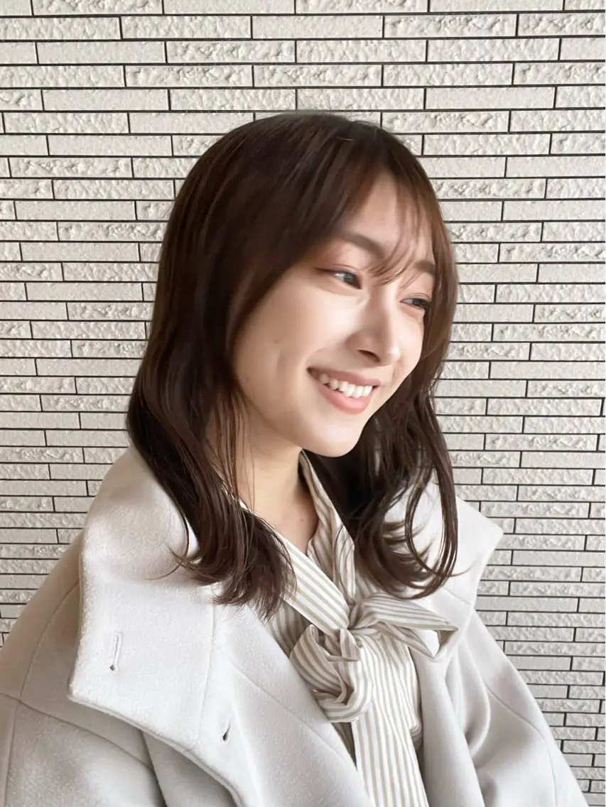 ミディアム 園田 渉 ◤SHIKIO◢のヘアスタイル