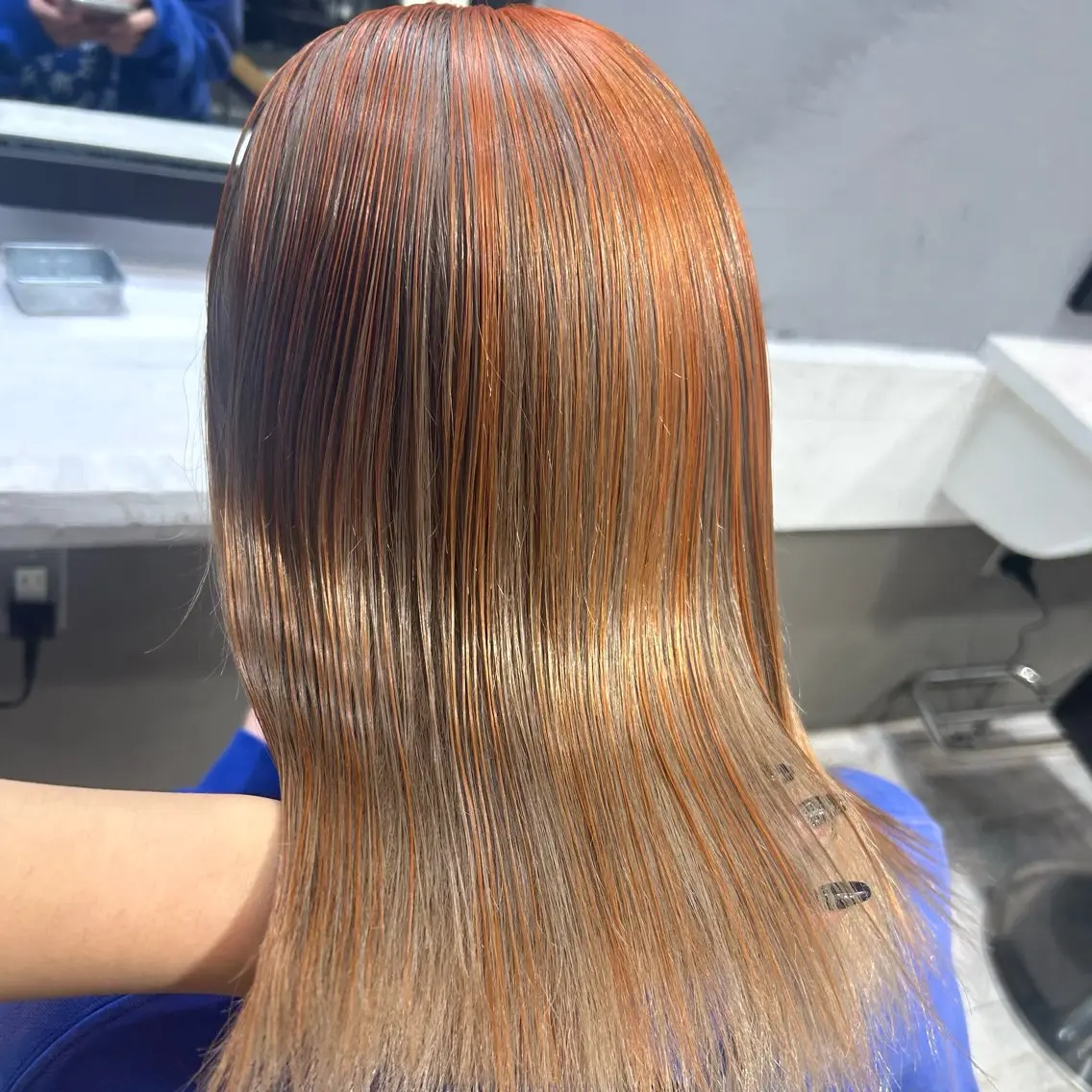 カラー ハイトーン ayane💖のヘアスタイル