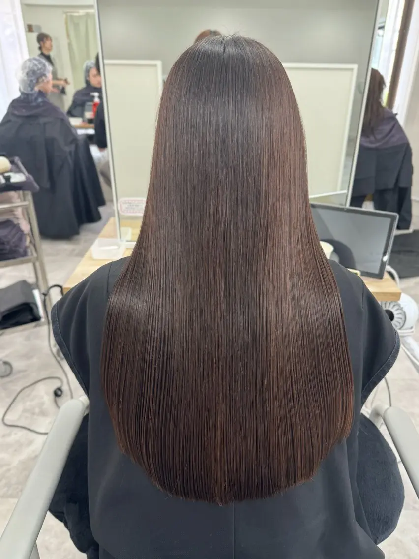ロング カラー ヘアカラー トリートメント 髪質改善Acero. shoyaのヘアスタイル