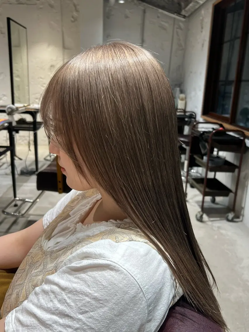 ロング カラー グレージュ takuto /カラーモデル募集中のヘアスタイル