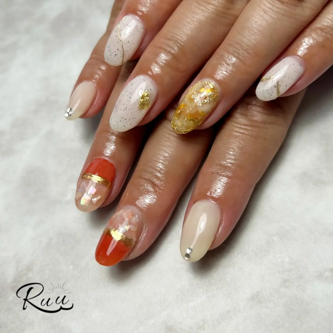 ネイル ハンドネイル Nail salon Ruu 【ルゥ】のネイルデザイン