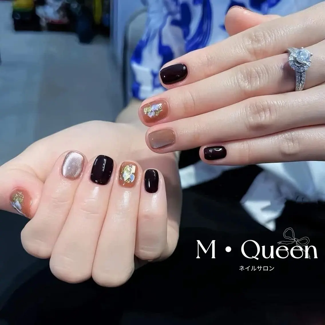 ネイル MQueen ネイルサロンマルのネイルデザイン