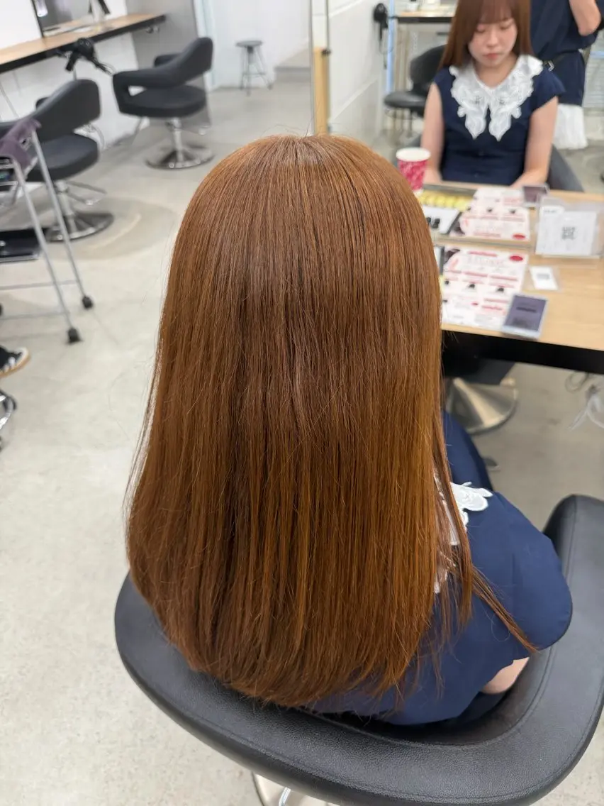 カラー 透明感カラー🫧 EMAのヘアスタイル