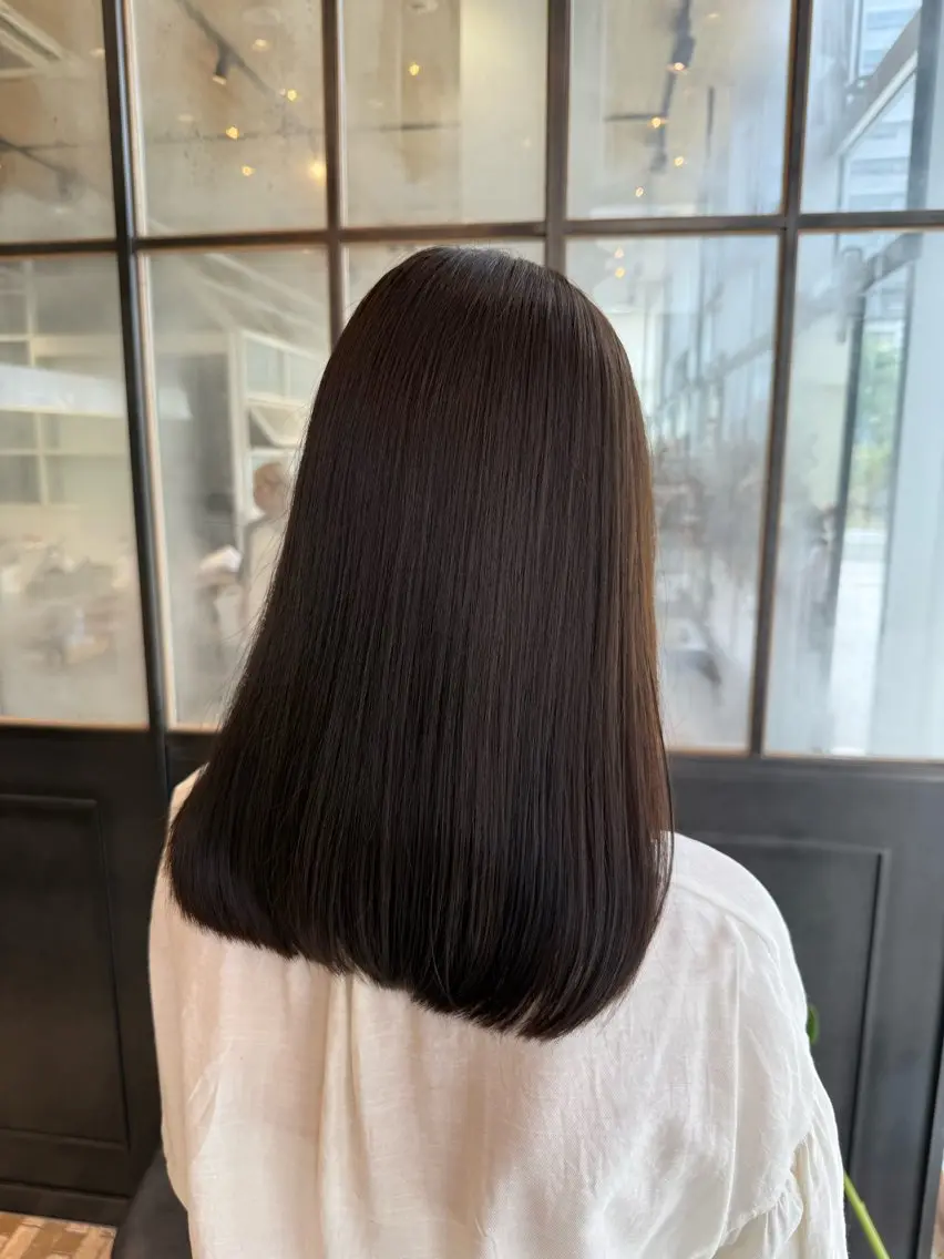 【💎ダメージ軽減🪽】カット+酸性ストレート🤍🪽の写真