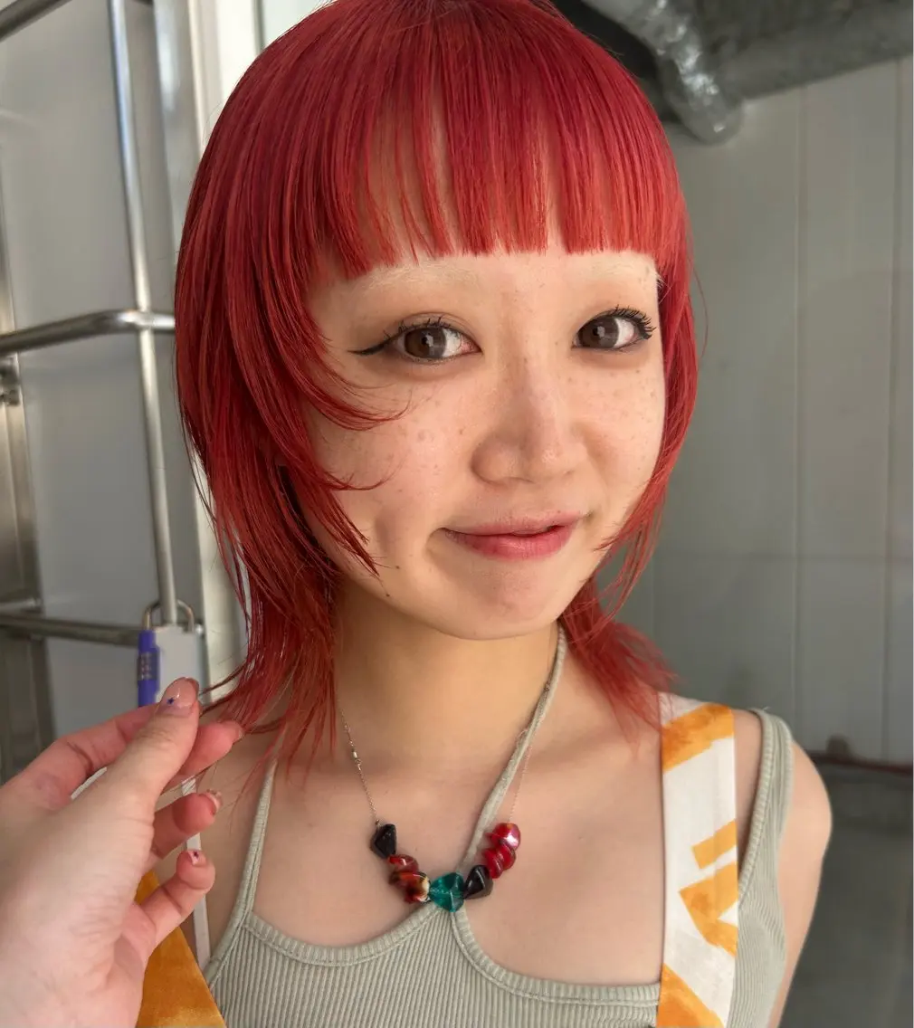 【平日限定‼️】シングルカラー＋シャンプーブローの写真