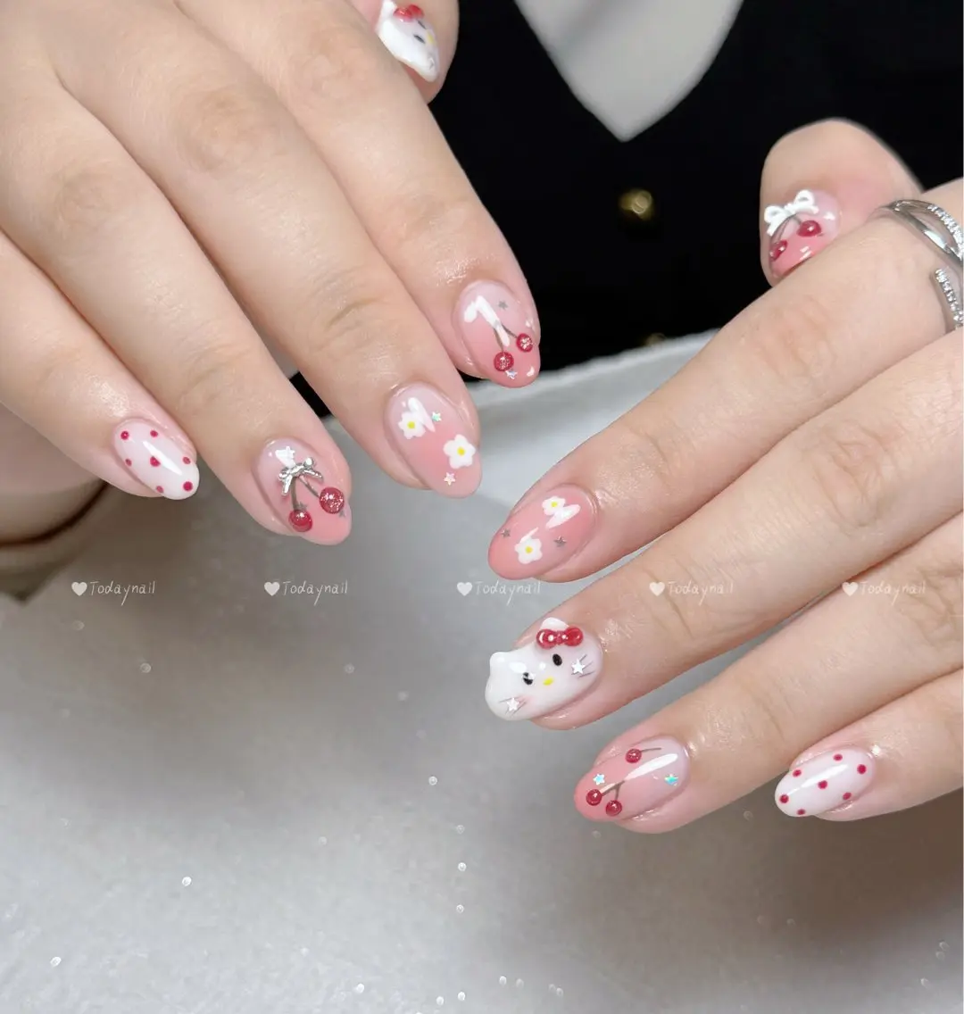 ネイル ハンドネイル 🎀Today nail💅のネイルデザイン
