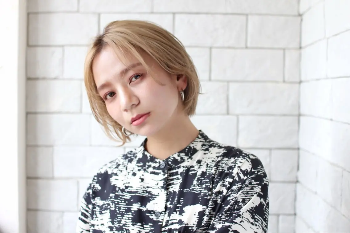 ミディアム カラー ヘアカラー ヘッドスパ fors宇津木 遥のヘアスタイル