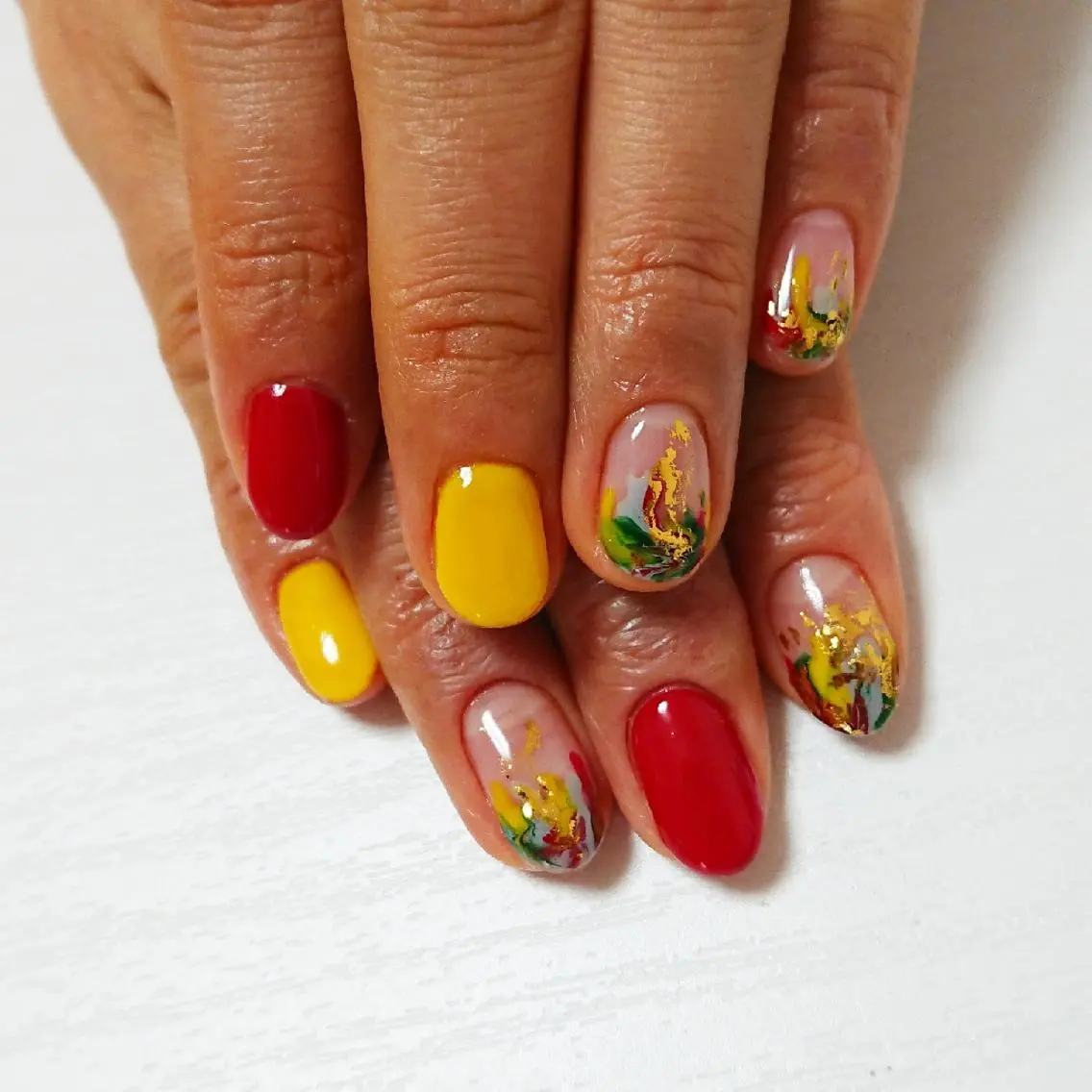 ネイル ショートネイル ハンドネイル Lilith Nailのネイルデザイン
