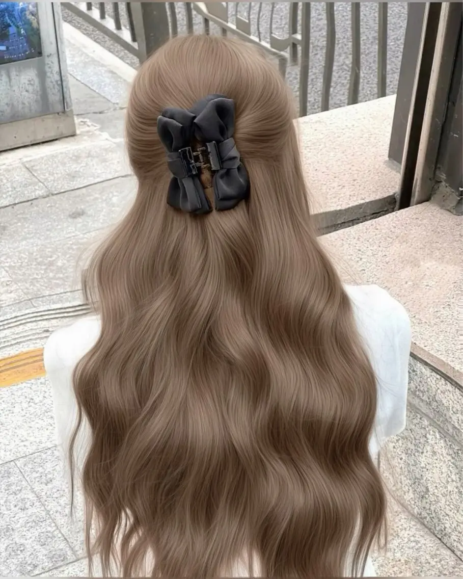 ロング カラー ヘアアレンジ ヘアカラー トリートメント 透明感カラー🎀艶髪 Anju/渋谷🎀のヘアスタイル
