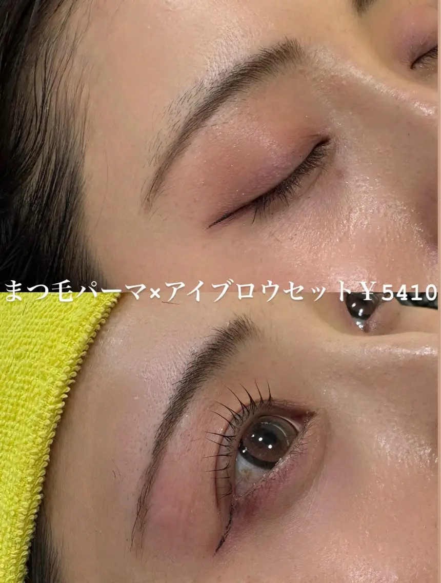 マツエク・マツパ 一重×まつ毛パーマ マツパ femme横川 さきのマツエク・マツパデザイン