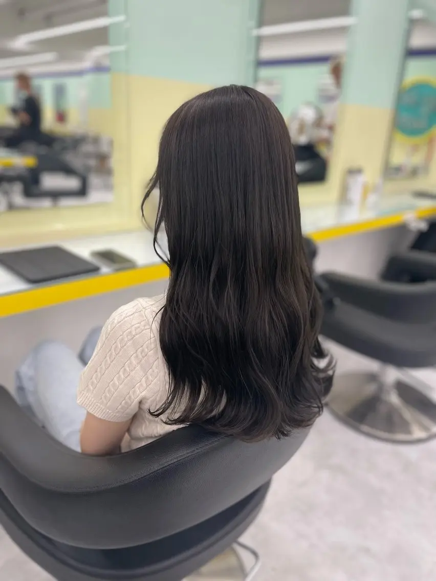ロング カラー ヘアアレンジ カット ヘアカラー トリートメント 【透明感×レイヤー】 🍃RIKU🍃のヘアスタイル