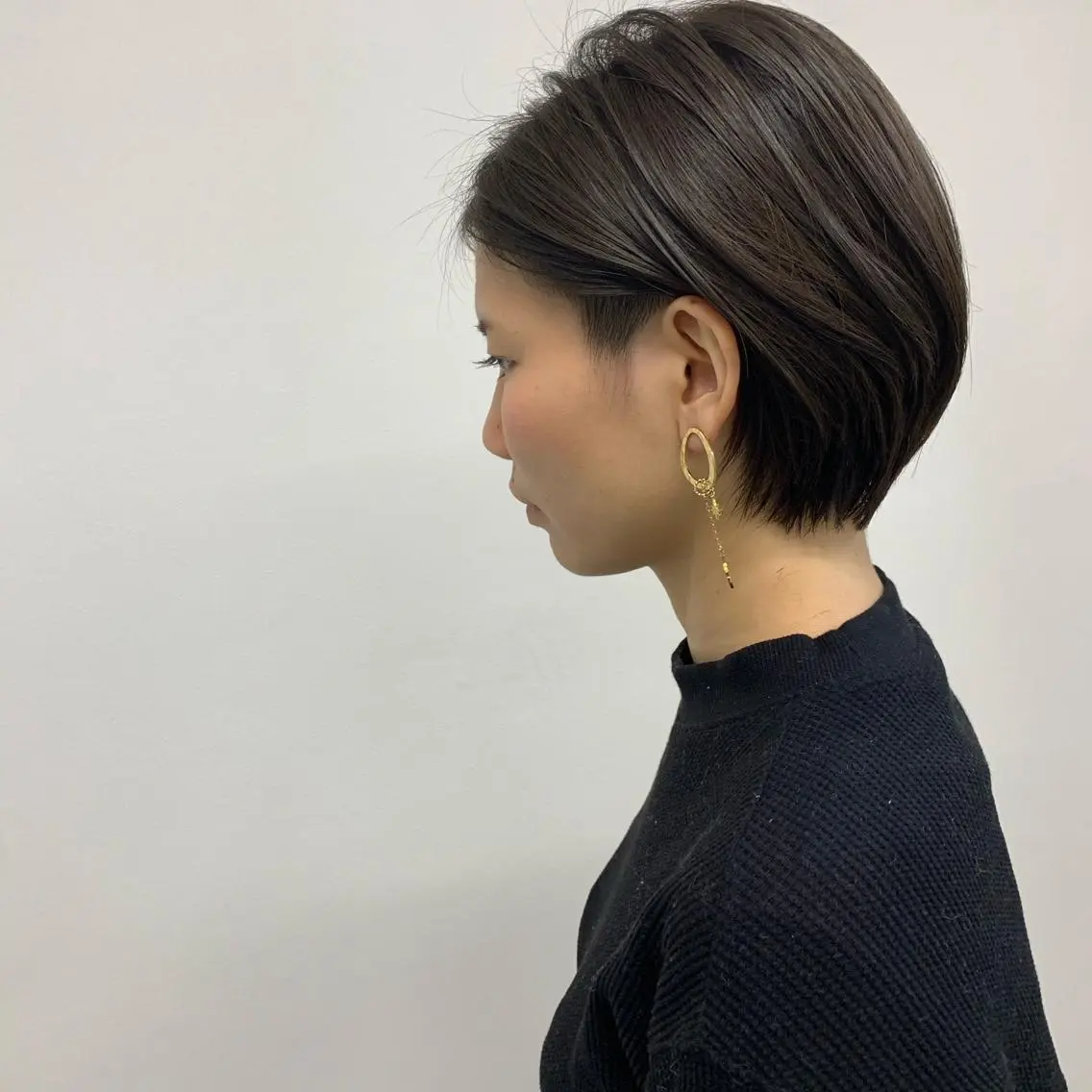 ショート ショートボブ ボブ ショートヘア カット ヘッドスパ 石井 静のヘアスタイル