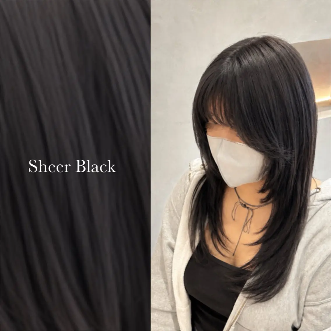 艶髪ワンカラー + 4stepトリートメント🕊の写真