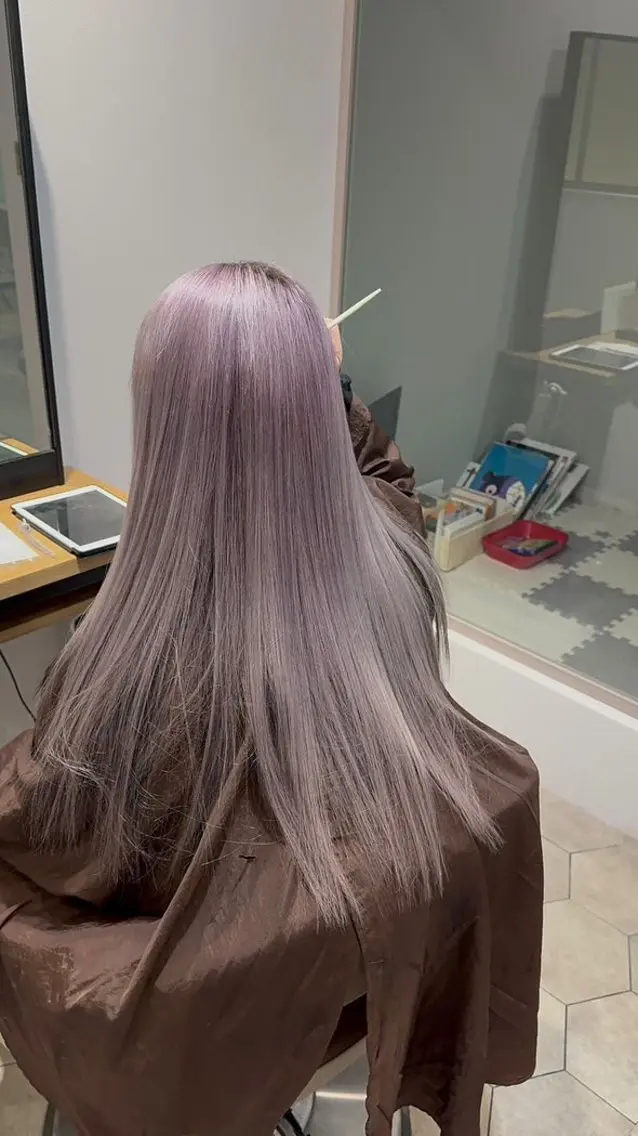 ロング カラー トリートメント 清塚　広斗 髪質改善/メンズヘアのヘアスタイル