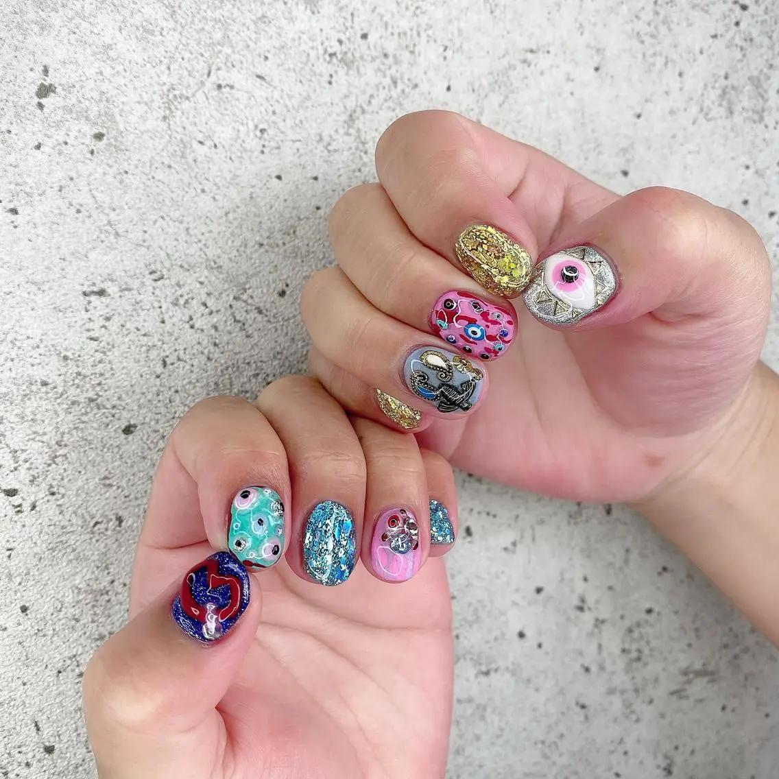 メンズ キッズ ネイル マツエク・マツパ ジェルネイル パラジェル Salon Ｋのネイルデザイン
