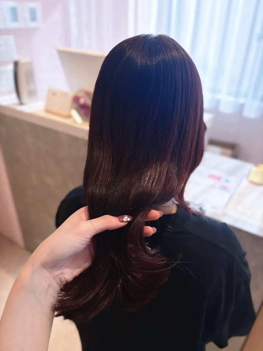 ロング ヘアカラー トリートメント merc.谷本 澪のヘアスタイル