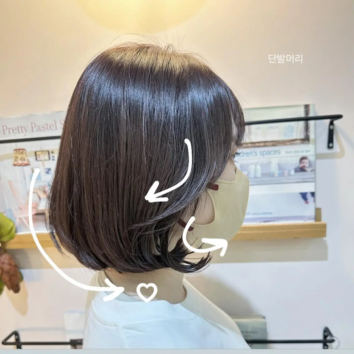 ショート カット トリートメント 🕊️ HONOKAのヘアスタイル