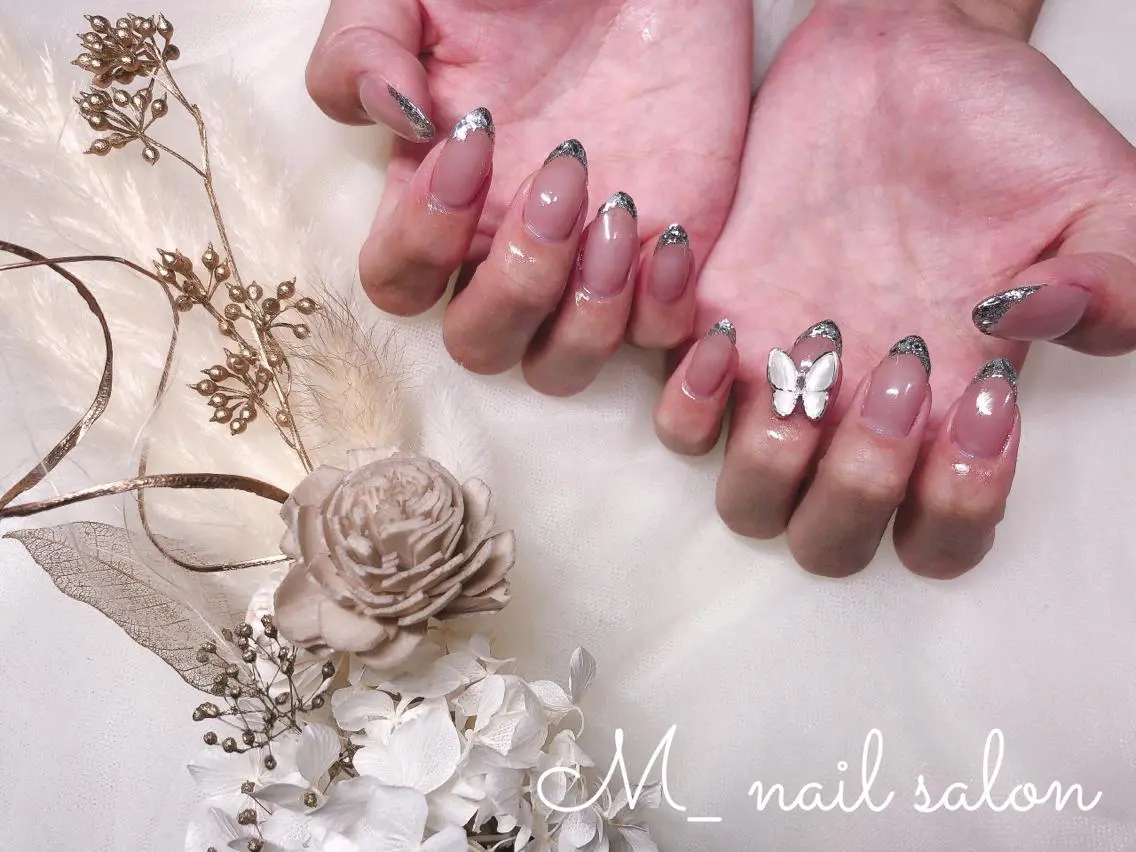 ネイル フレンチネイル M_ nail salonのネイルデザイン