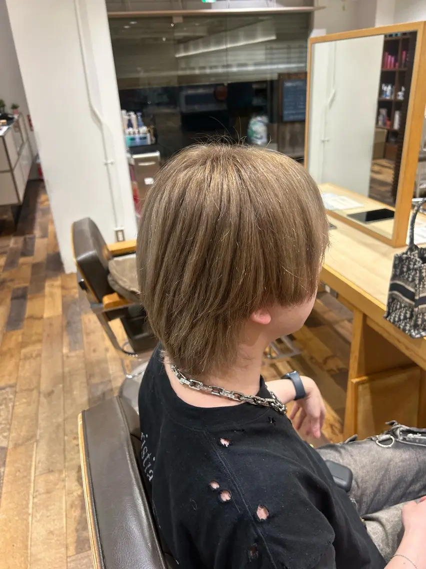 ショート カット ヘアカラー 杉田メンズカット募集 /MOMOKA🎀のヘアスタイル