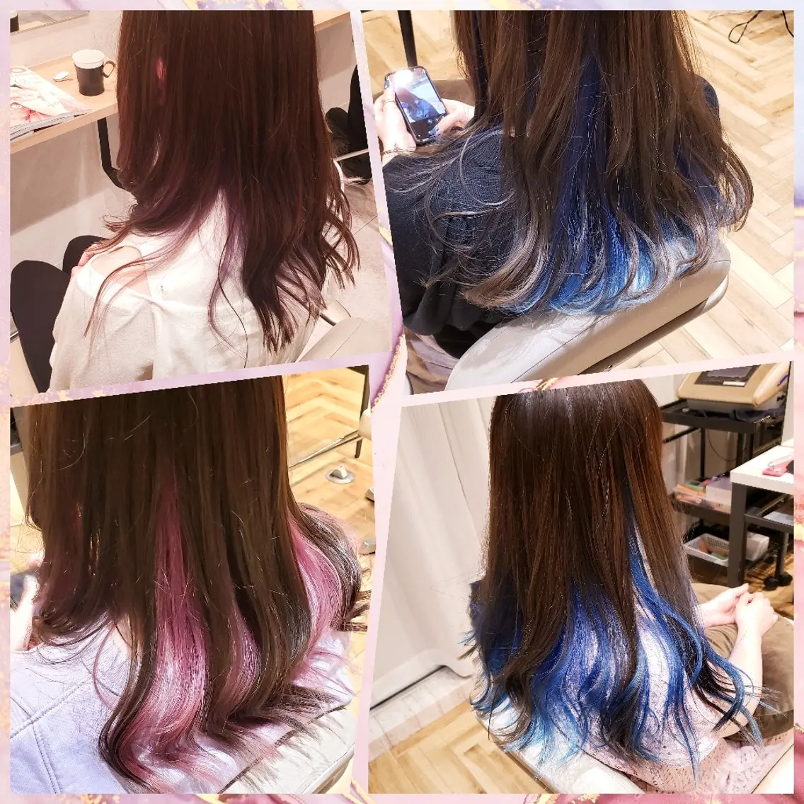 カット+ブリーチインナーカラー+トリートメント☆の写真