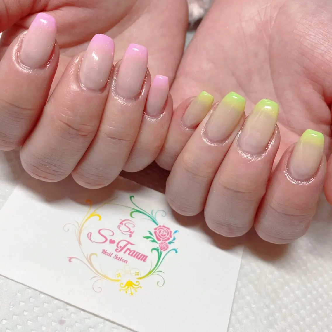 ネイル アートネイル ジェルネイル 春ネイル Nail Salon S-Traumのネイルデザイン
