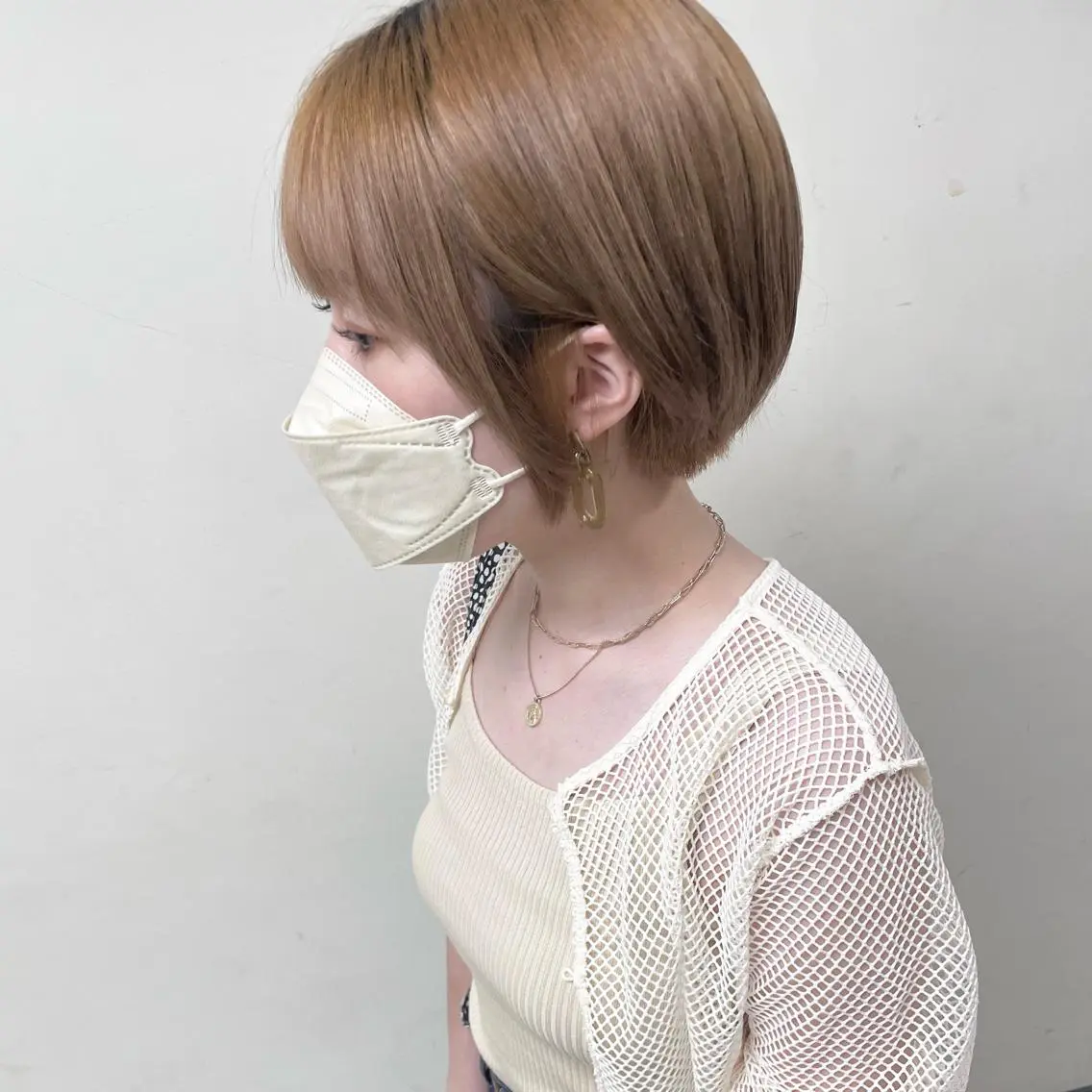 ショート カラー パーマ ヘアアレンジ マツエク・マツパ アイブロウ テラ mimi.のマツエク・マツパデザイン