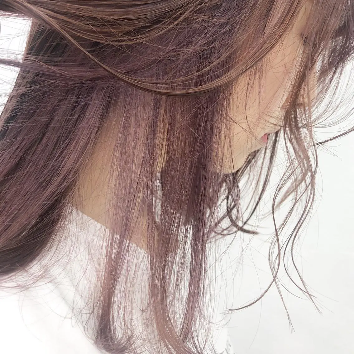 ミディアム カラー メンズ メンズインナーカラー インナーカラー カット ヘアカラー トリートメント ♡MIHO♡ スタイリストのヘアスタイル