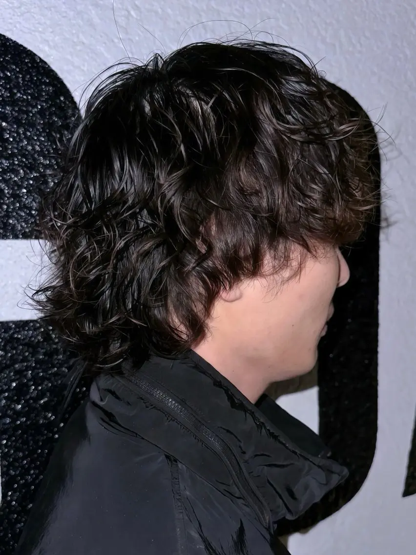 パーマ メンズ 川邊 大地のヘアスタイル