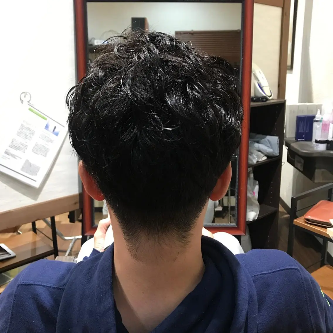 メンズ 片山 霞のヘアスタイル