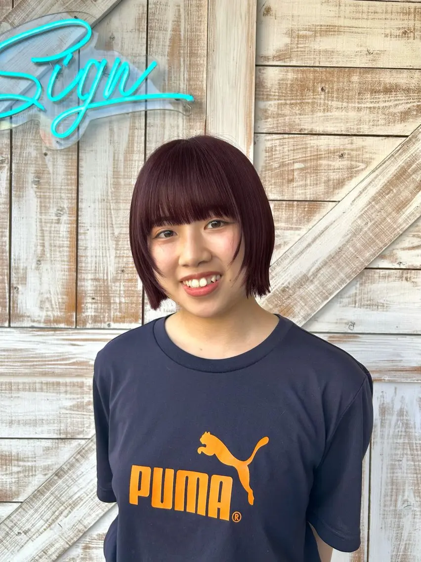ショート Seaby / 木上 綾菜のヘアスタイル