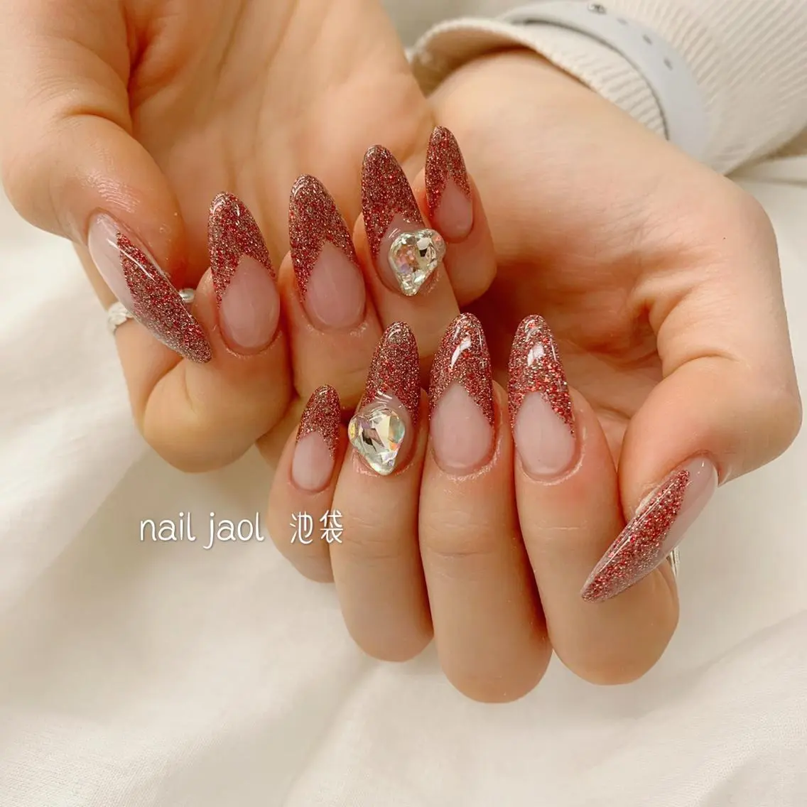 ロング ネイルJaol 池袋のネイルデザイン