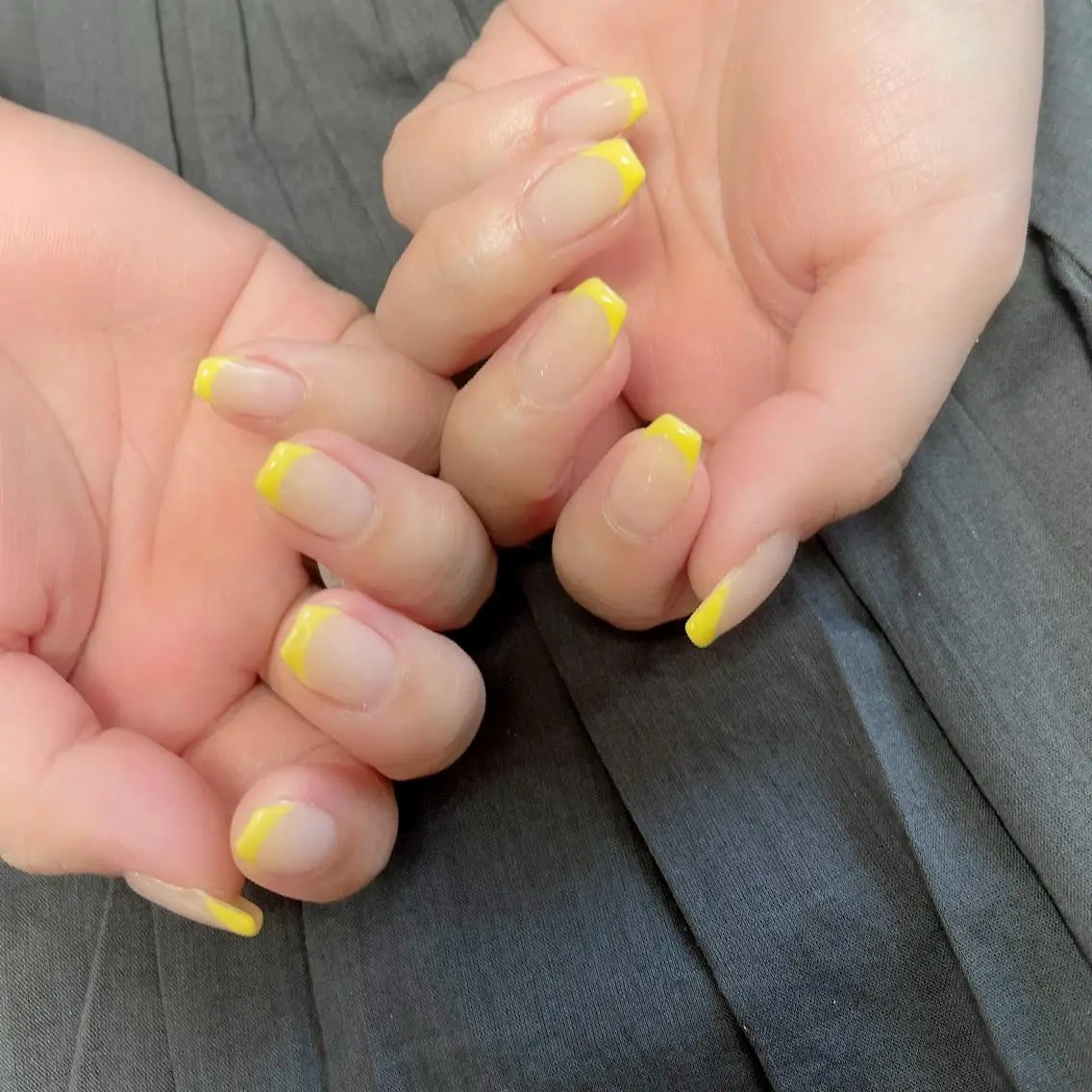 ネイル アートネイル フレンチネイル ジェルネイル キラキラネイル 韓国ネイル Y nail なんば堀江店のネイルデザイン