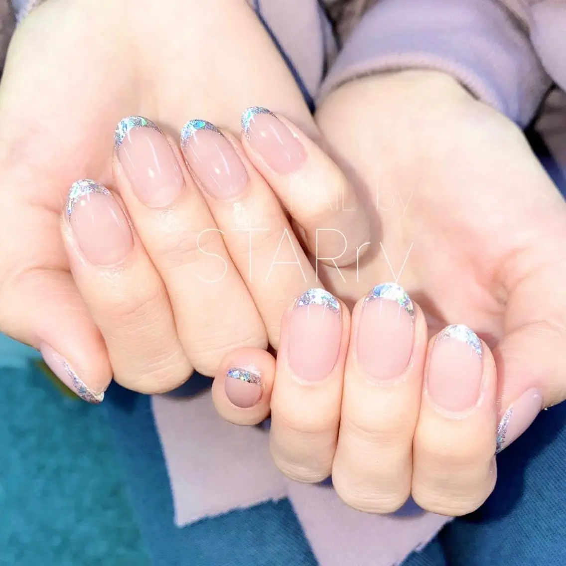 ネイル アートネイル ジェルネイル ニュアンスネイル パラジェル シンプルネイル ハンドネイル NAIL by STARry 川口のネイルデザイン