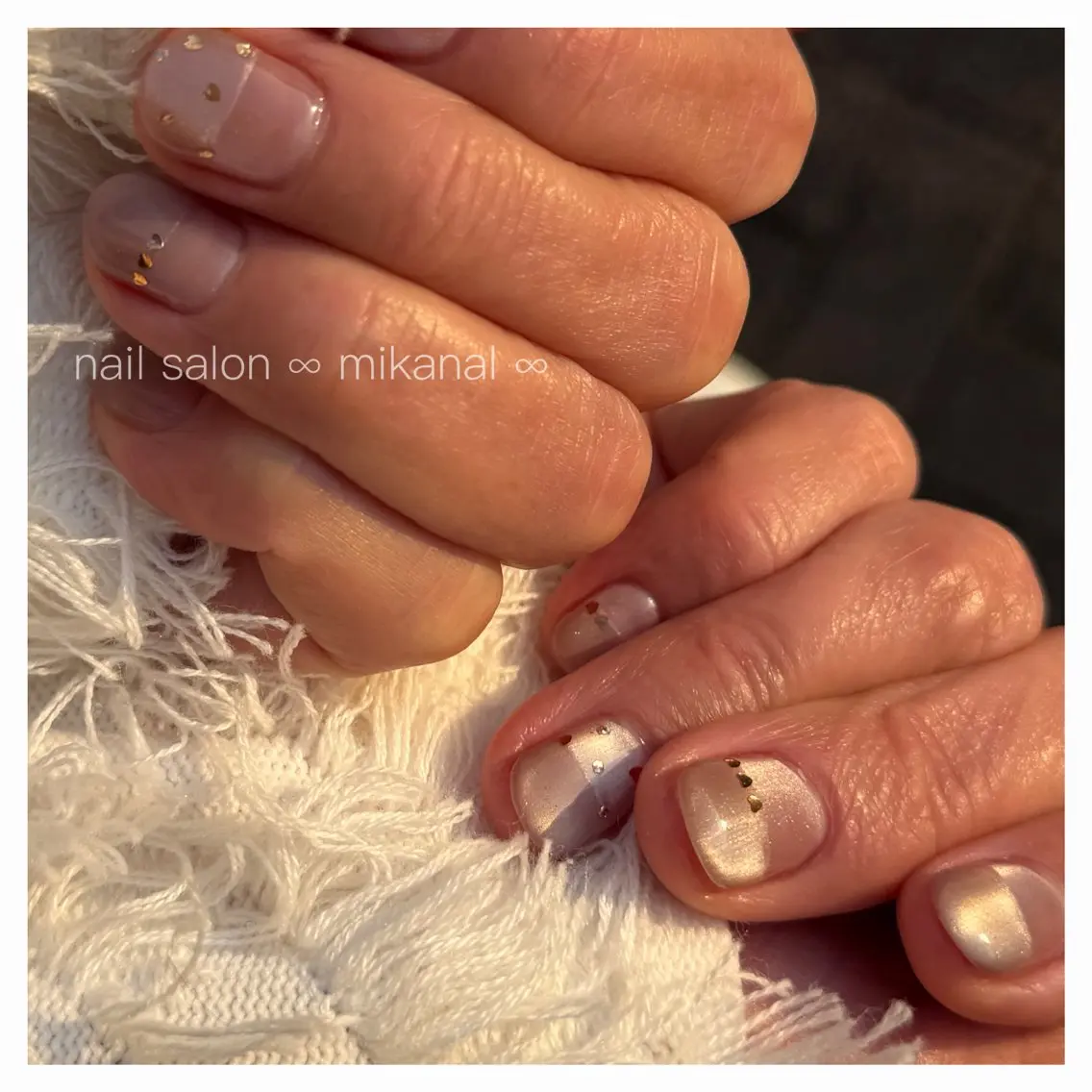 ネイル ハンドネイル nailsalon ∞ ﾐｶﾅﾙ ∞のネイルデザイン