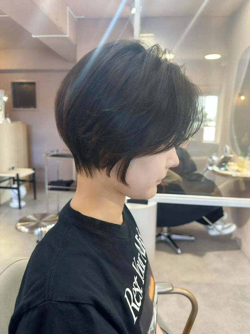 ショート カット ヘアカラー まさひろ /博多のヘアスタイル