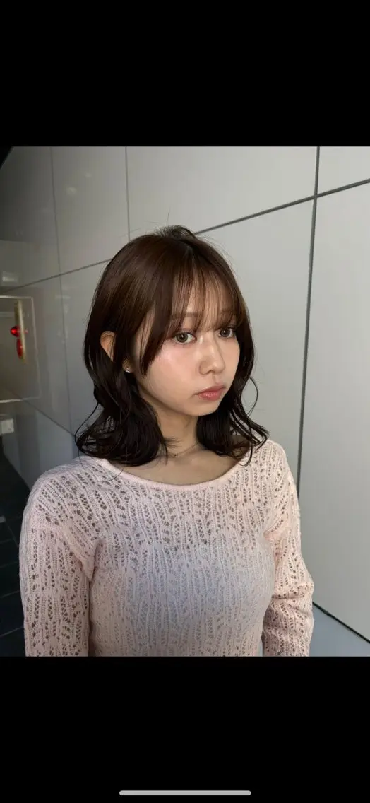 ミディアム ヘアカラー 透明感カラー 🧚‍♂️さえのヘアスタイル