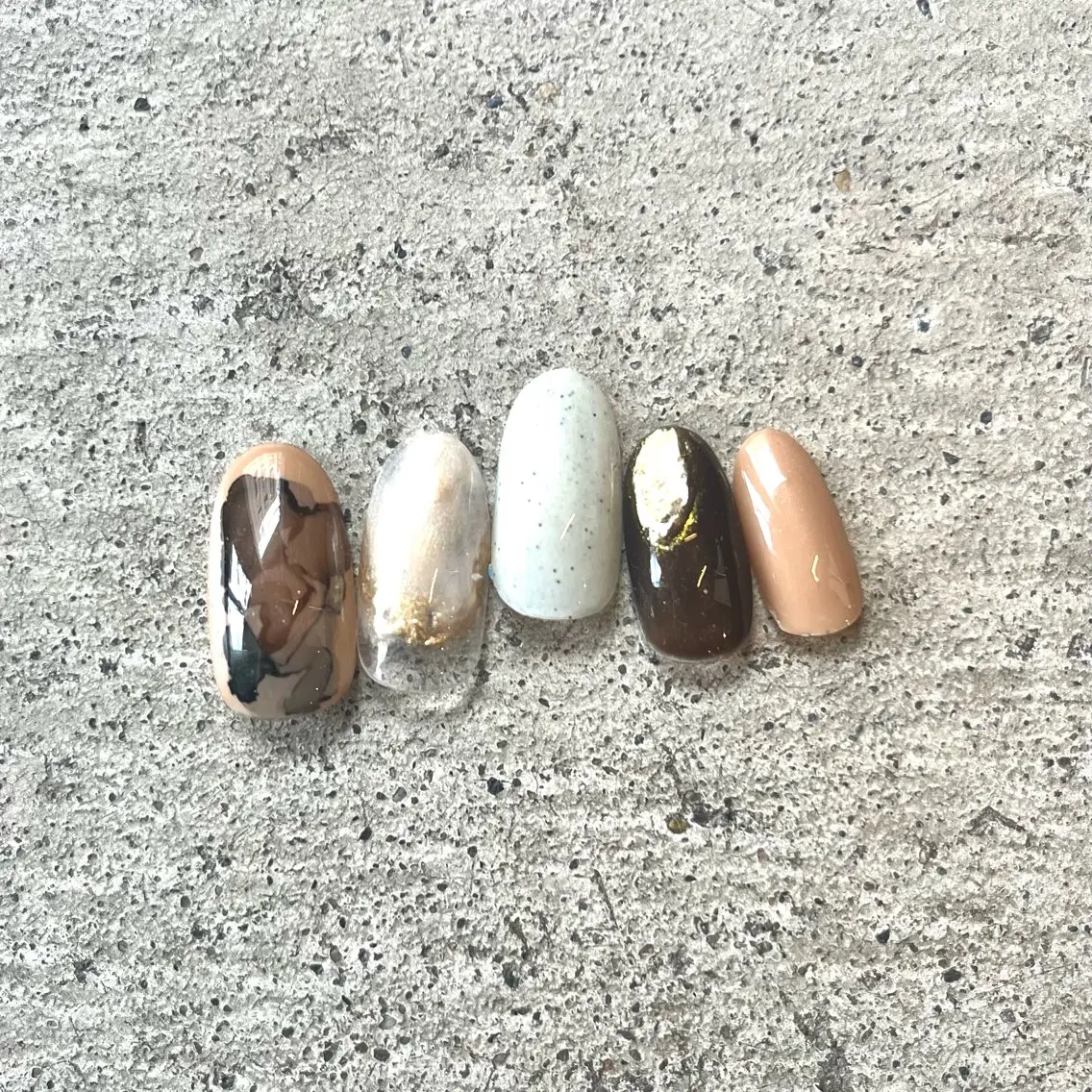 ネイル ニュアンスネイル TRAM-nail moriizumiのネイルデザイン