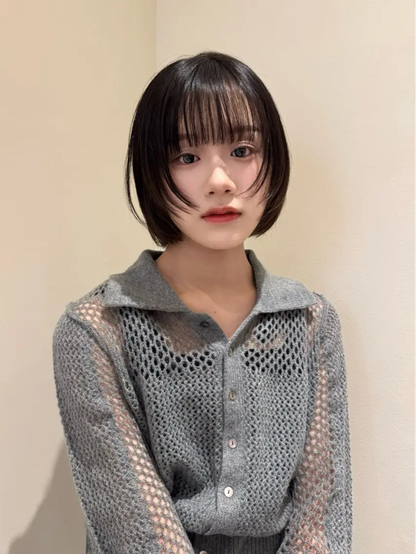 ショート 山下 莉歩のヘアスタイル