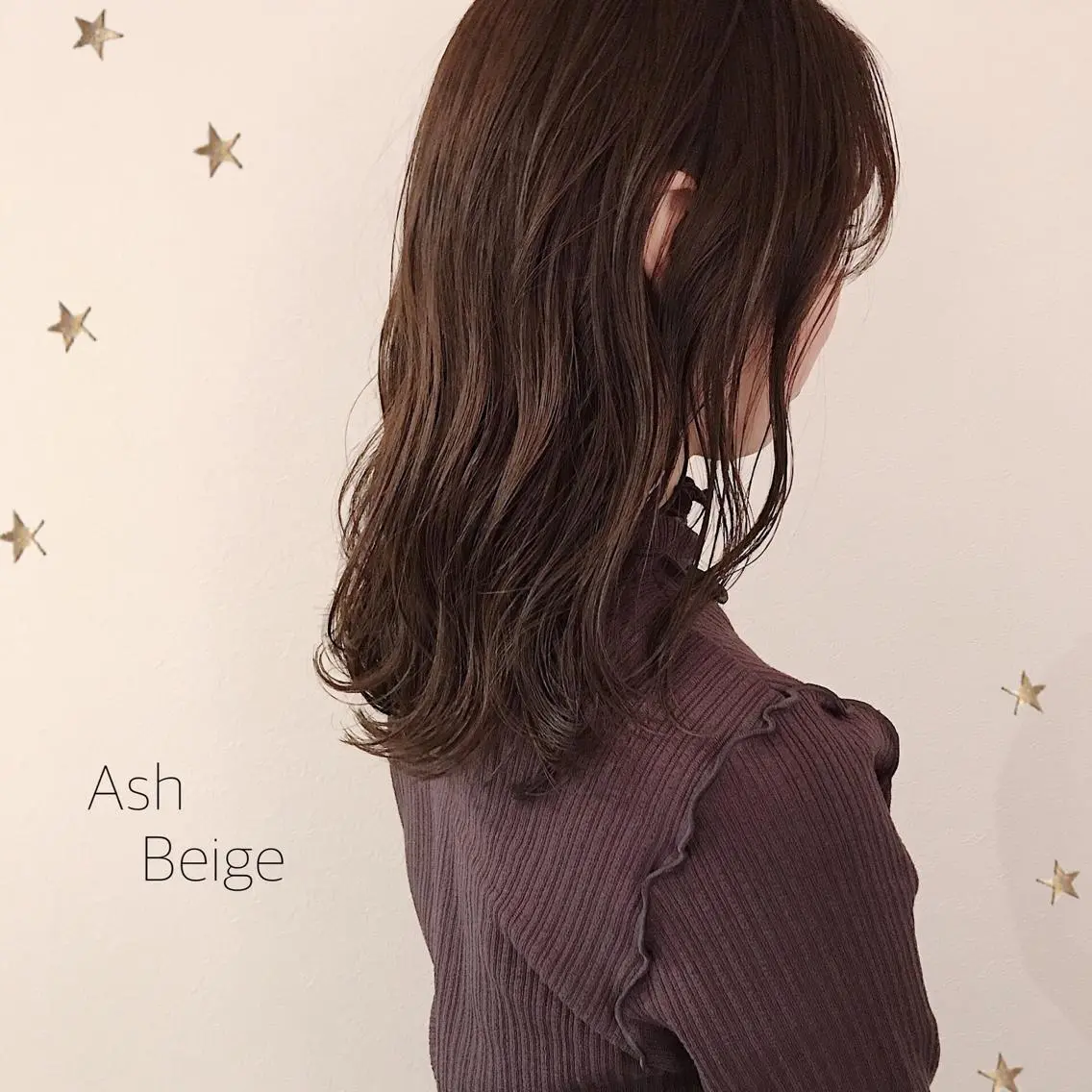 ミディアム カラー カット ヘアカラー トリートメント 市川 千夏のヘアスタイル
