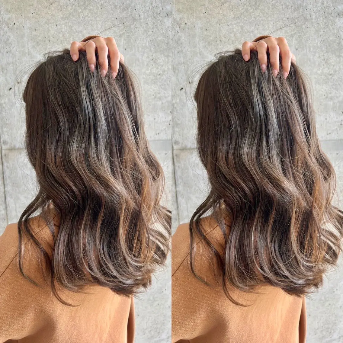 ロング カラー おおつか せいやのヘアスタイル