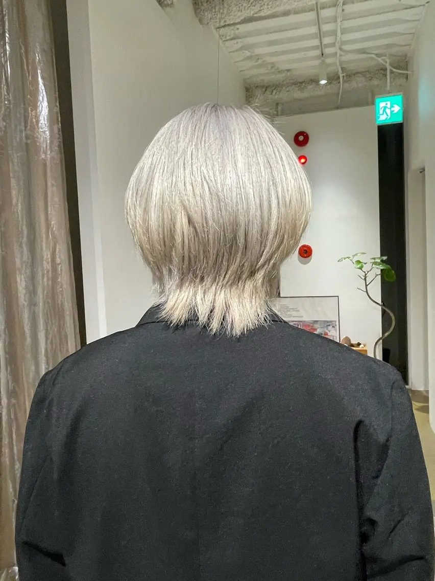 ショート ヘアカラー トリートメント 大阪/肥後橋/淀屋橋 ワタナベサキ🪿🤍のヘアスタイル