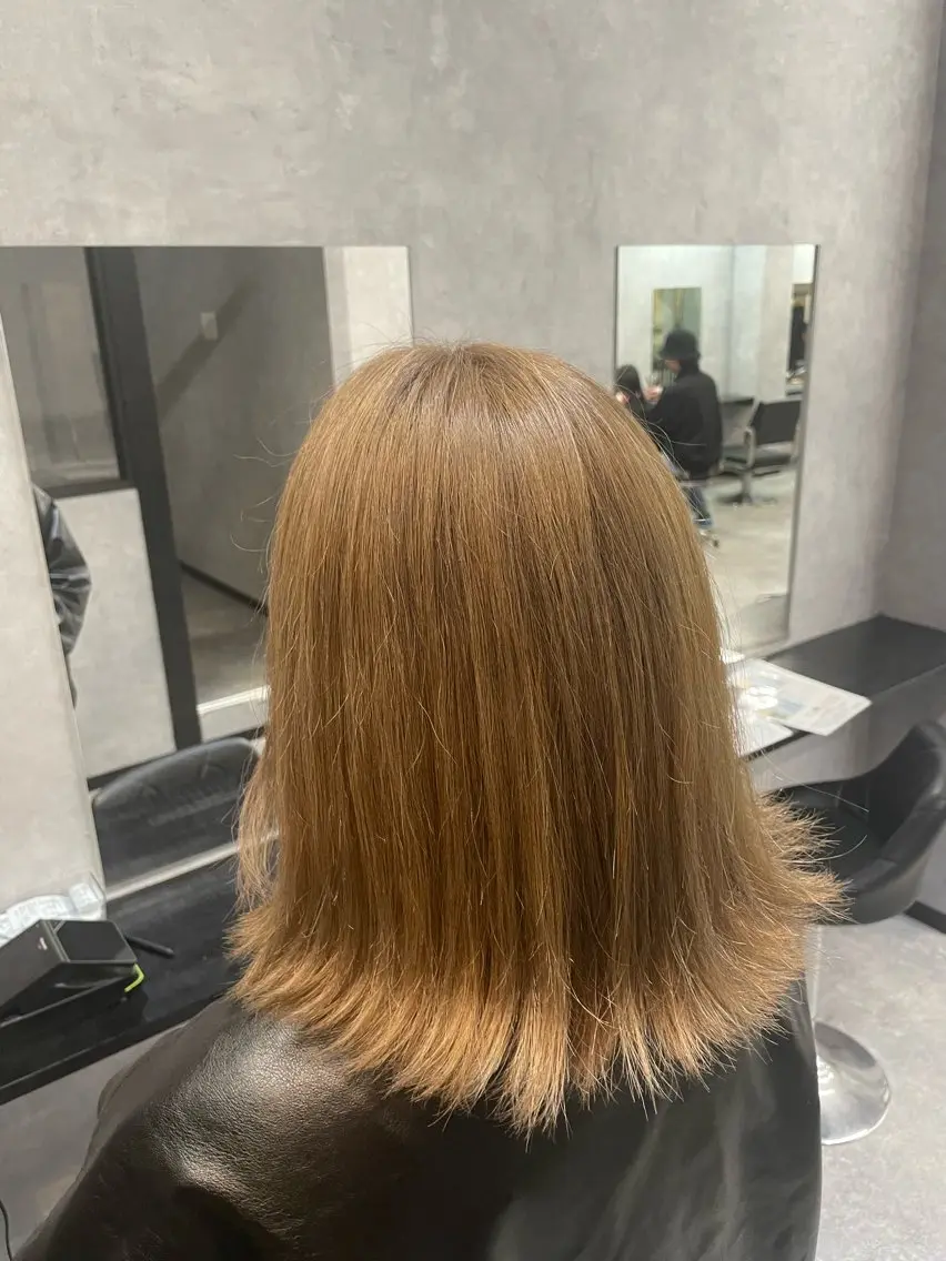 セミロング カラー COEUR🌟 TOMOYAのヘアスタイル