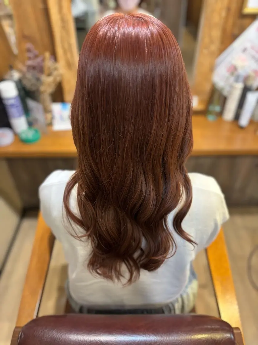 カラー カット ヘアカラー トリートメント 多幸感×儚さ /代々木公園/リサのヘアスタイル