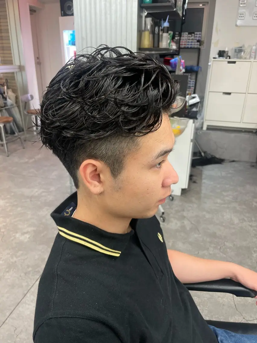 パーマ メンズ カット パーマ 町田エリアＮｏ．１/ パーマ特化/太田京希のヘアスタイル