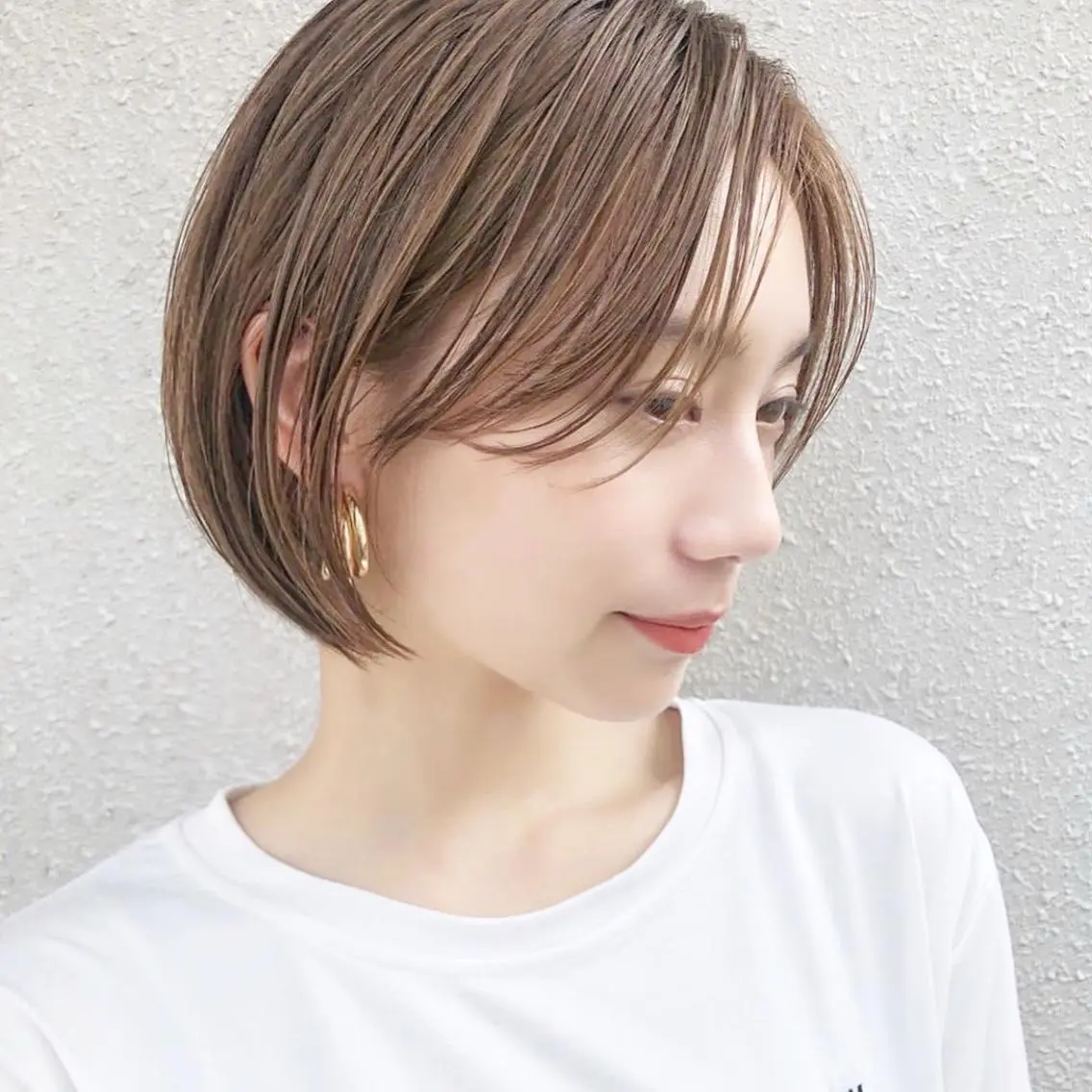 ショート カラー パーマ KONOMI スタイリストのヘアスタイル