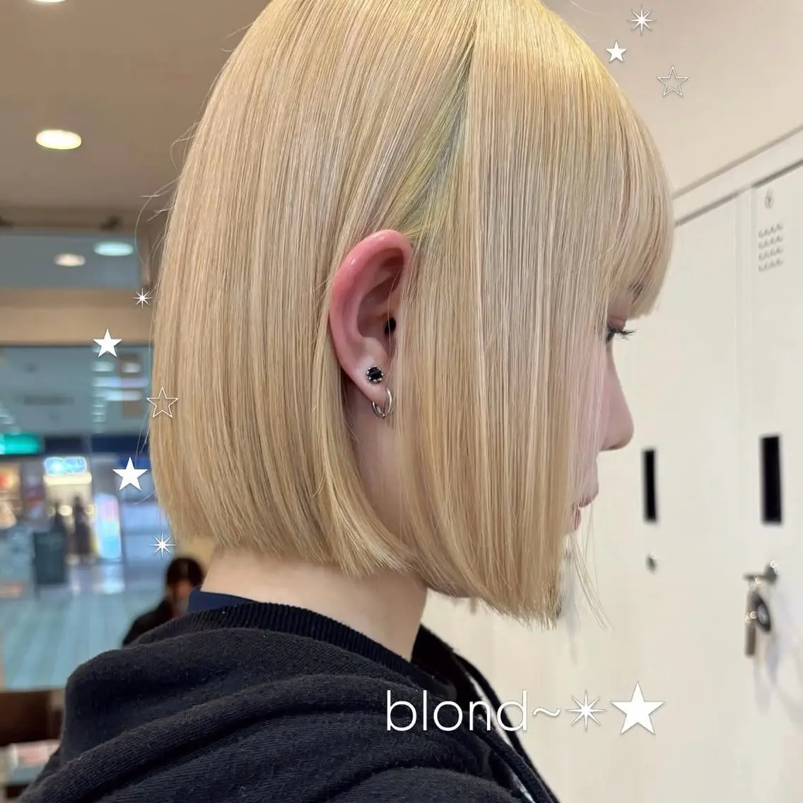 ショート ボブ ヘアカラー 田谷 夏生のヘアスタイル