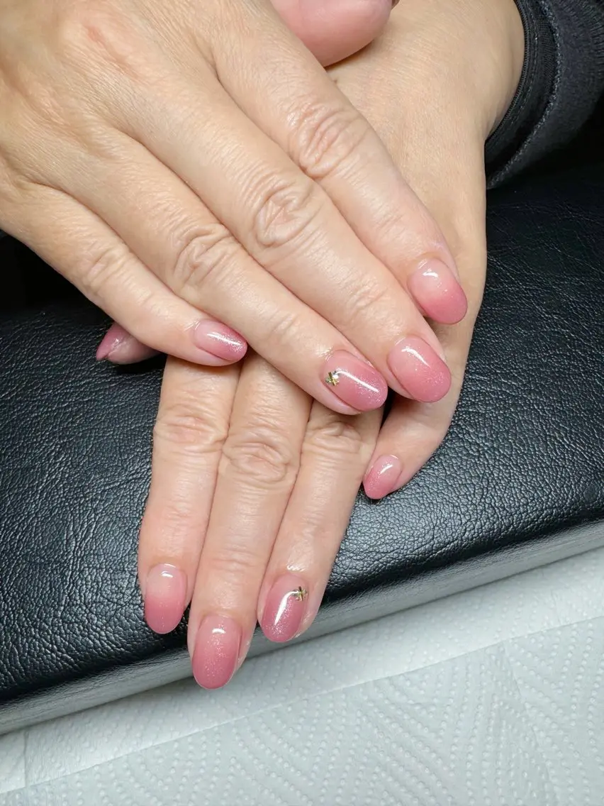 ネイル アートネイル グラデーション シンプルネイル Nail Salon JOYのネイルデザイン