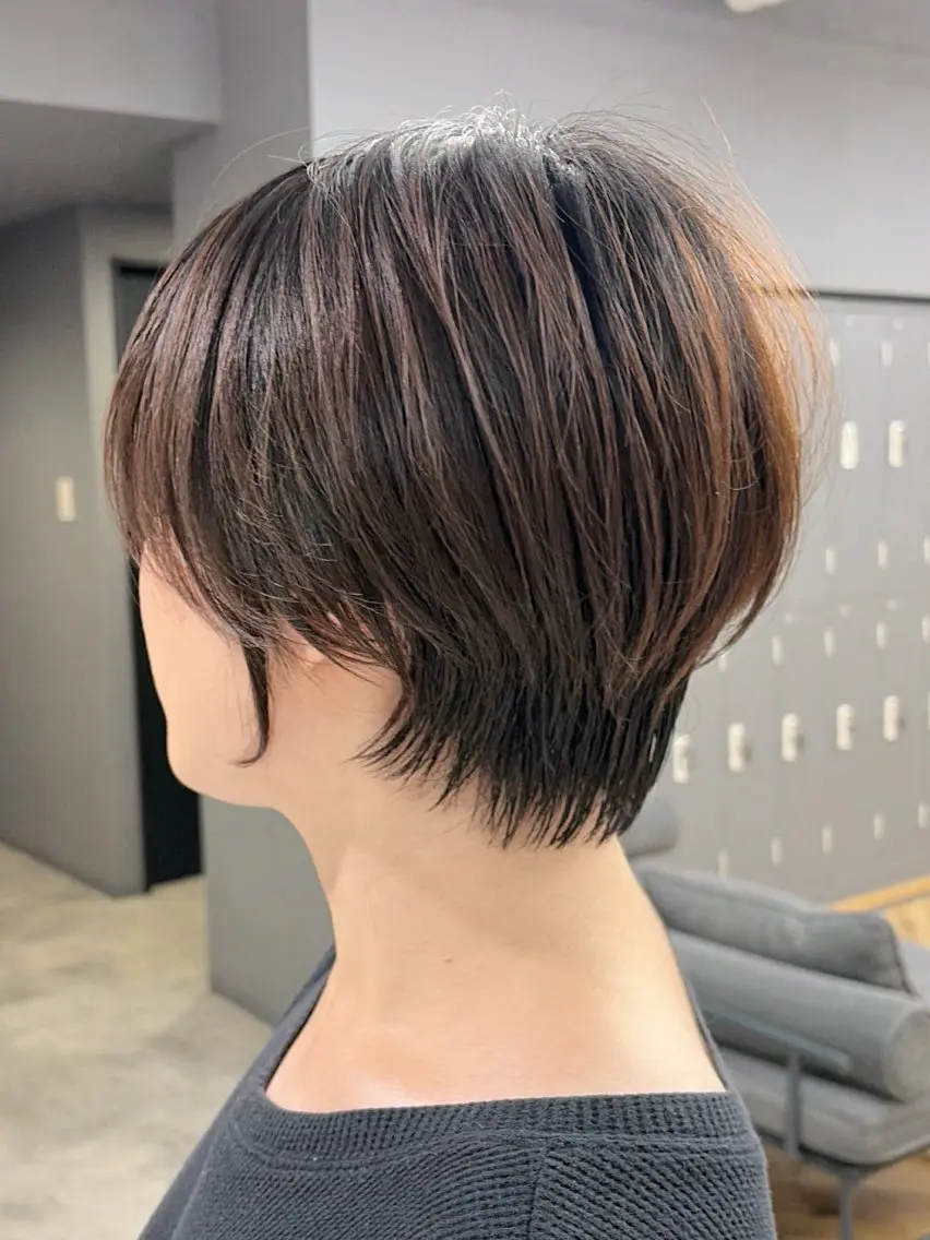 ショート 久保 佳乃のヘアスタイル